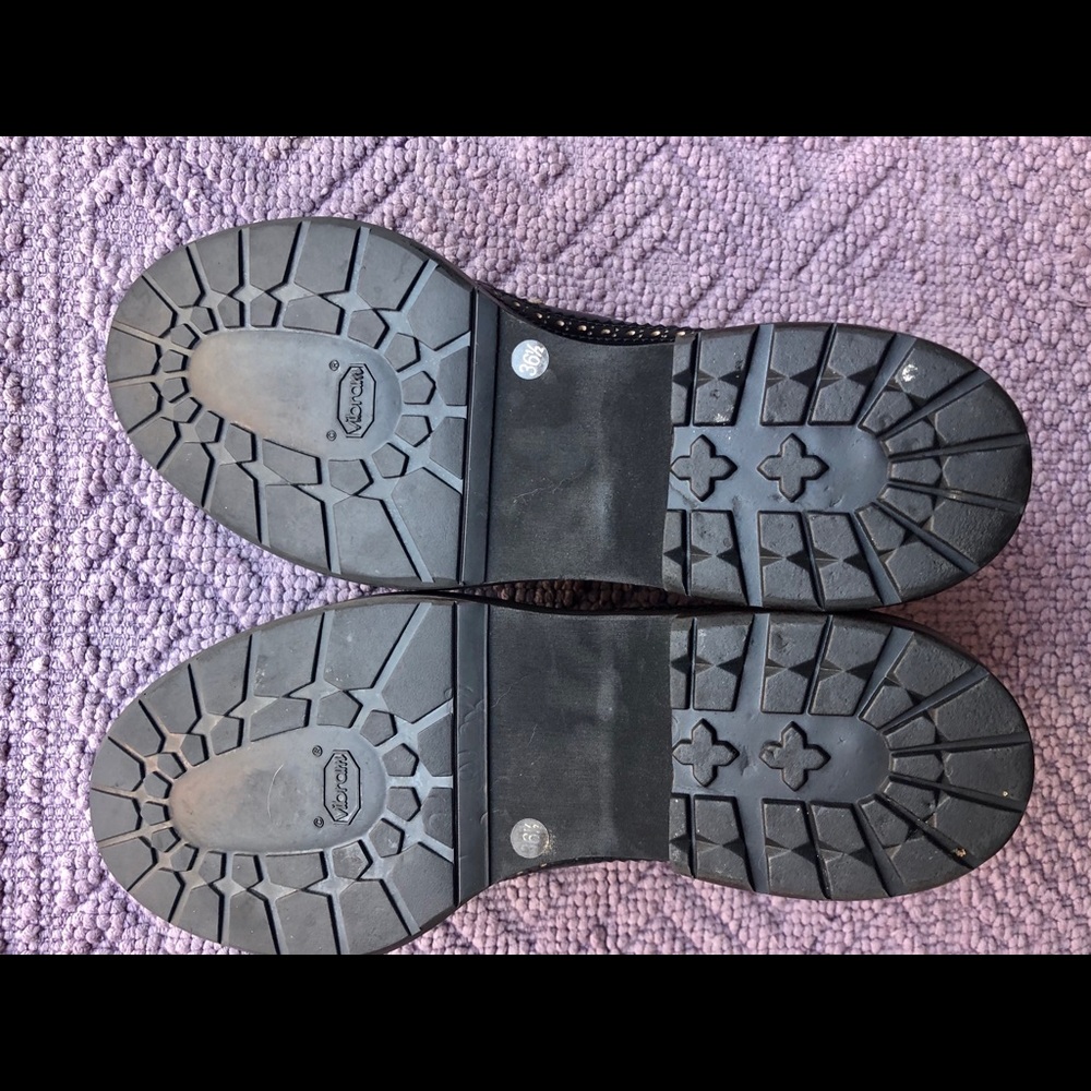 Marni women’s black lace-up loafers - Picture 3 of 4